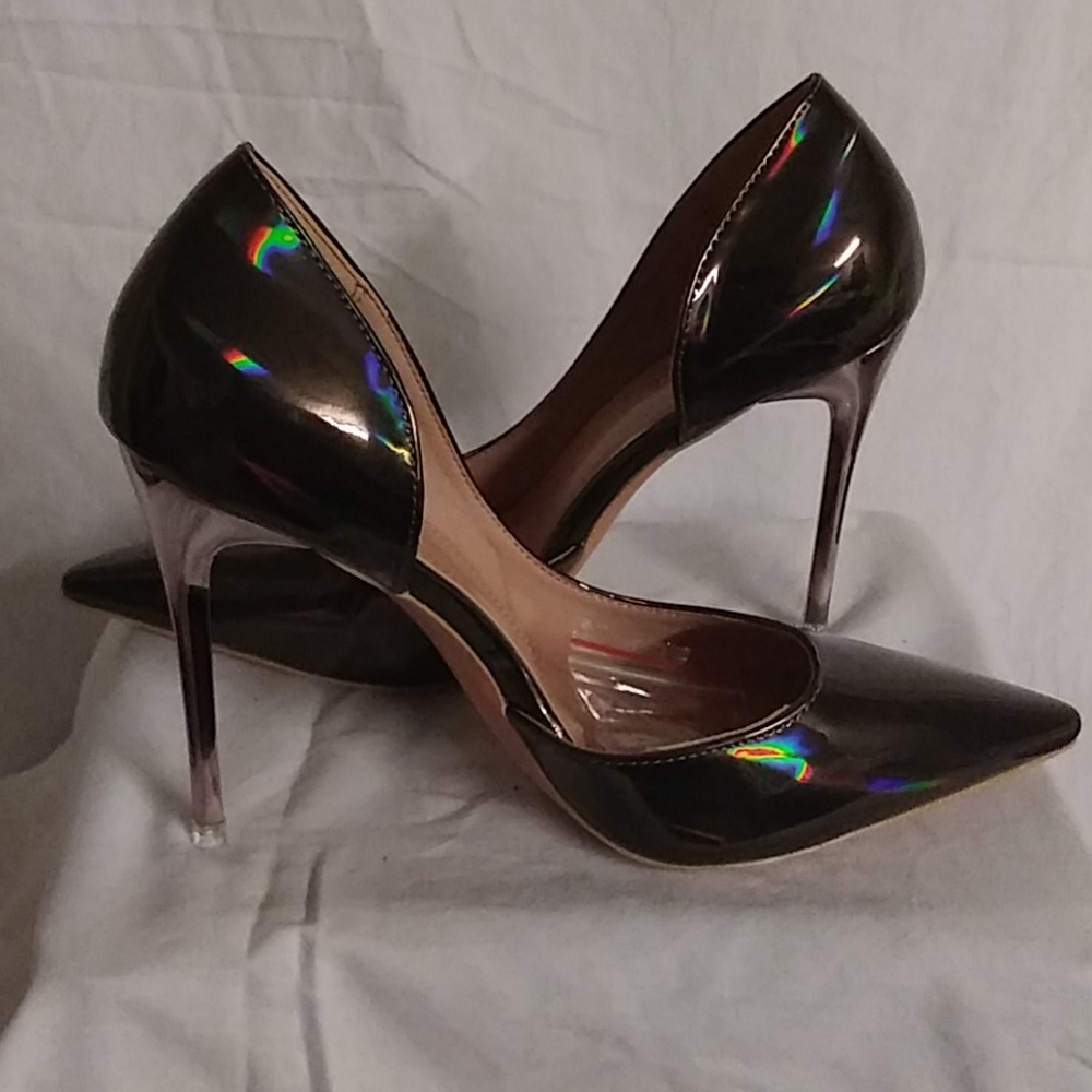 Metallic heels - Picture 3 of 5